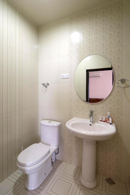 Koupelna v ubytování Garnim guest house