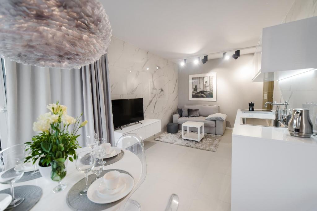 Zdjęcie z galerii obiektu Apartament Gray w mieście Mielno