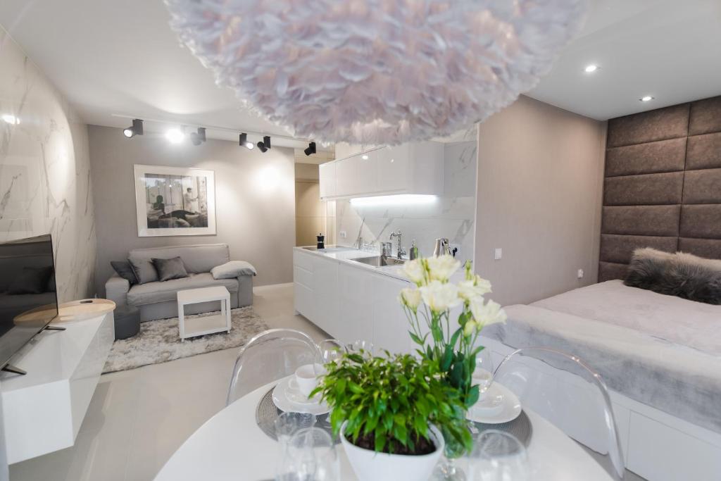 Zdjęcie z galerii obiektu Apartament Gray w mieście Mielno