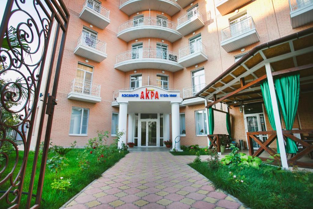 Budova, kde se hotel nachází