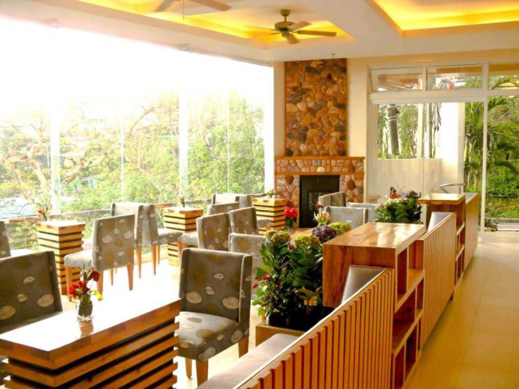 Posezení v ubytování Chalet Baguio