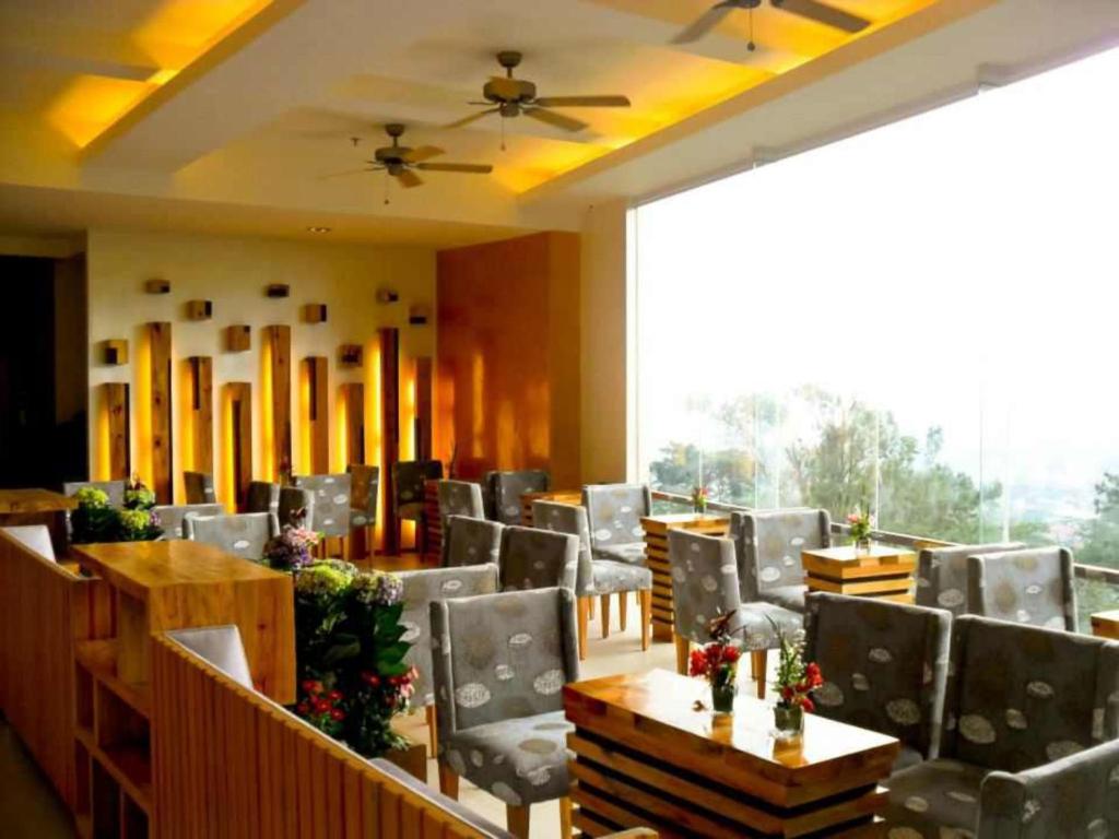 Posezení v ubytování Chalet Baguio