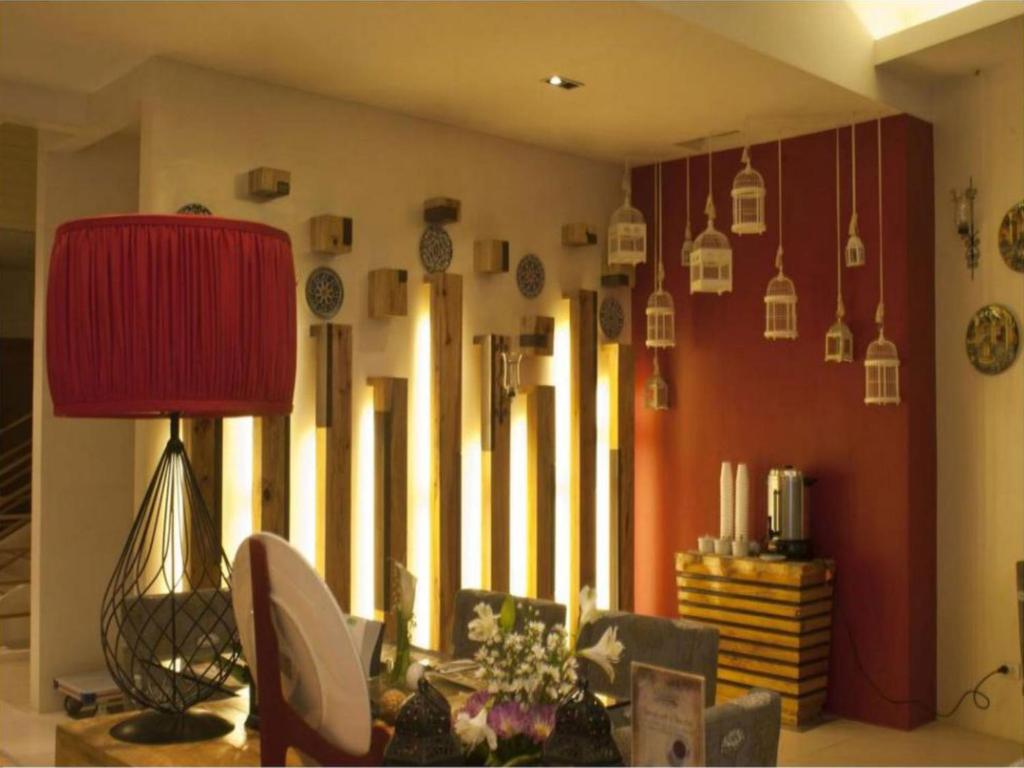 Posezení v ubytování Chalet Baguio