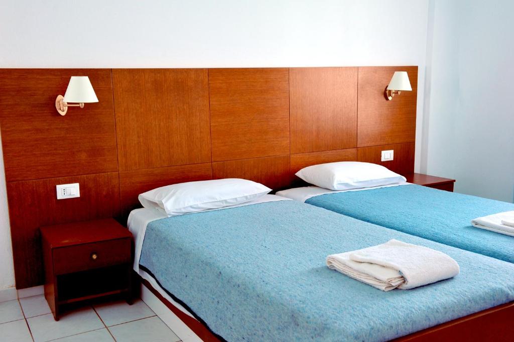 Letto o letti in una camera di Mirabella Apartments