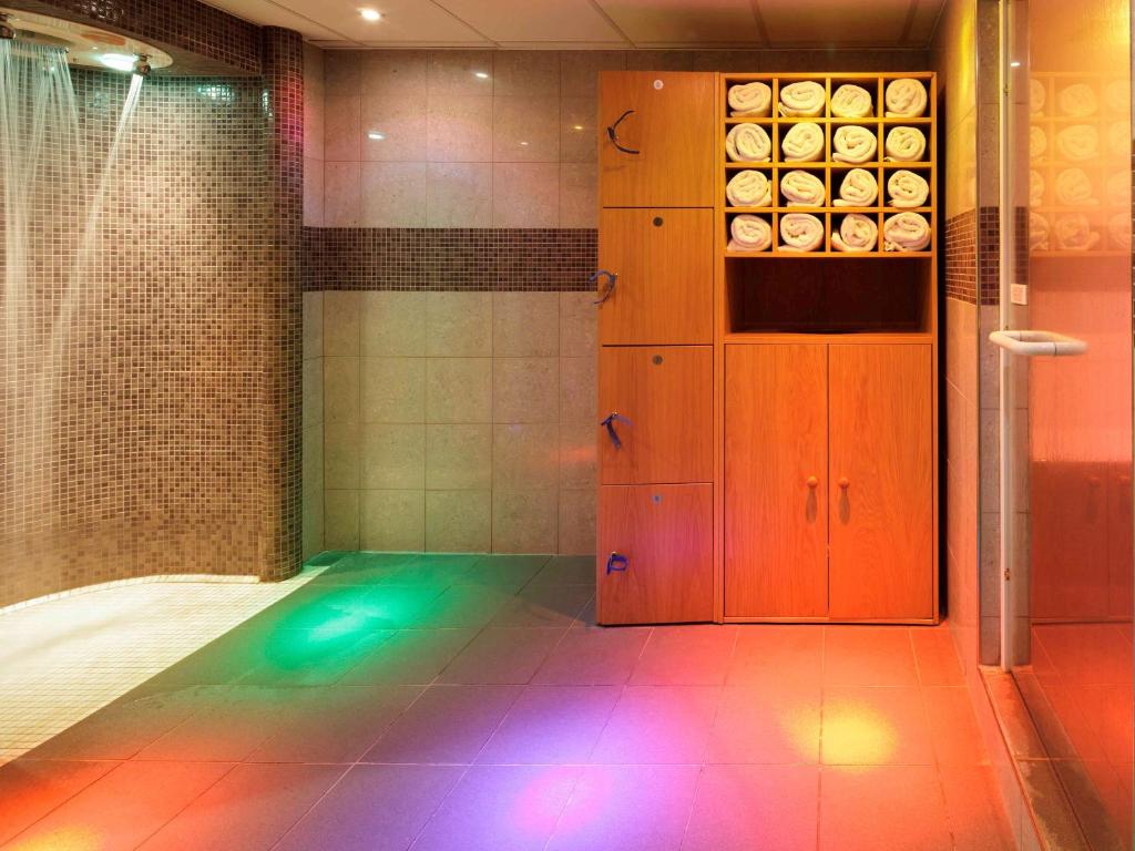 Koupelna v ubytování Novotel Manchester Centre