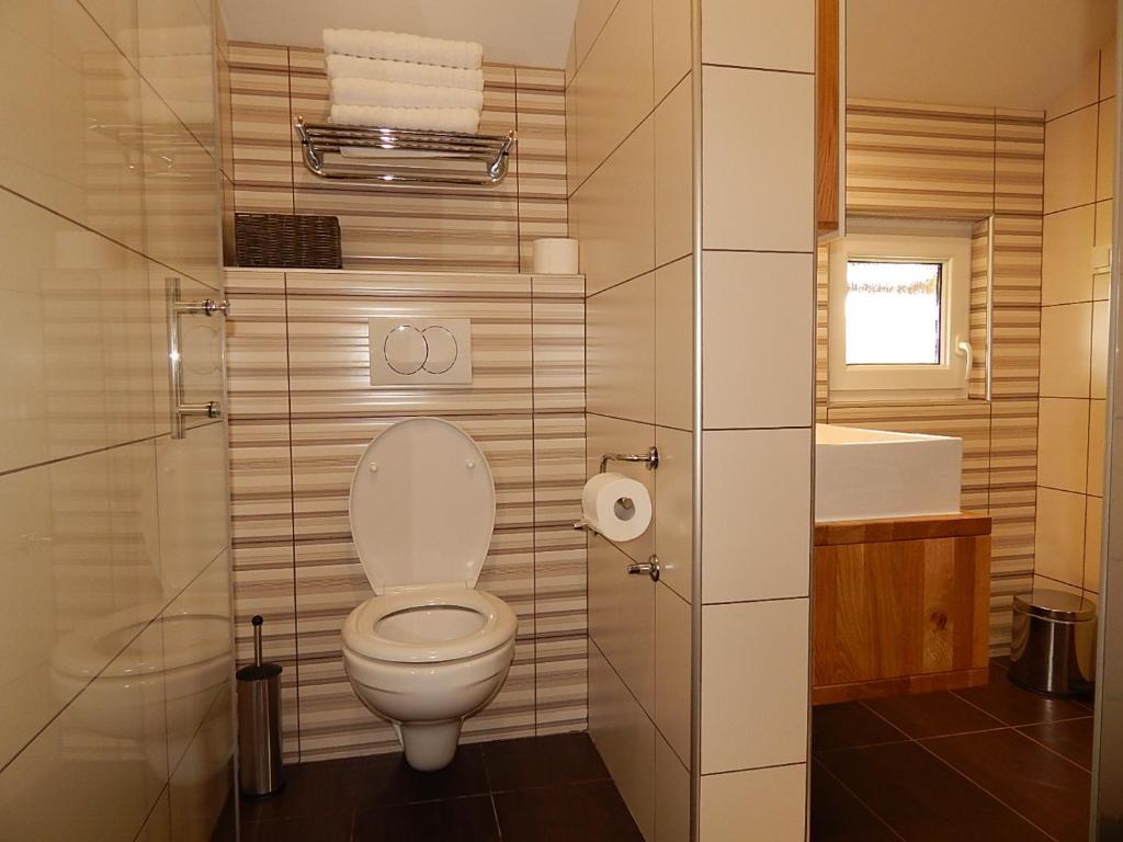 Kúpeľňa v ubytovaní Studio apartman Lakasa