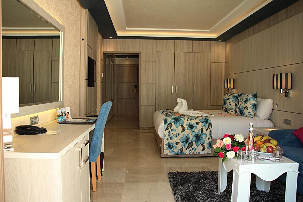 Posezení v ubytování Zaki Hotel
