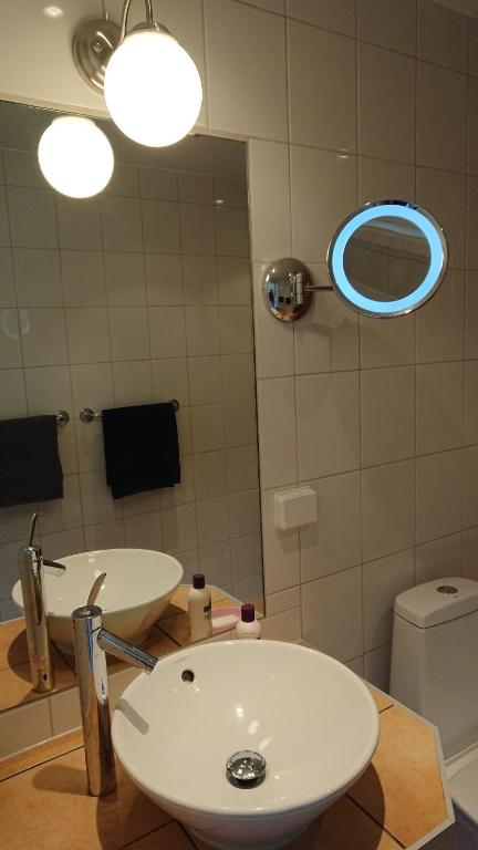 Koupelna v ubytování IGMA Lodge