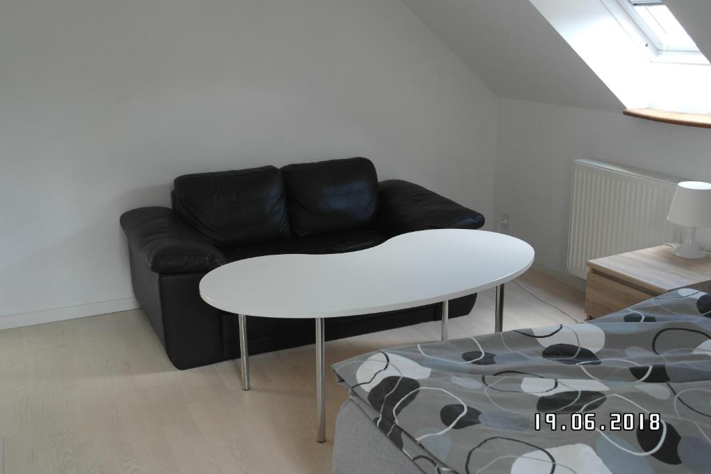 Posezení v ubytování Ringslund B&B