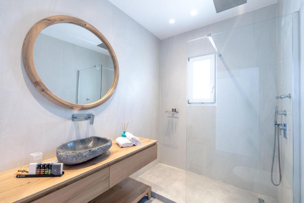 Koupelna v ubytování Harmony Boutique Hotel