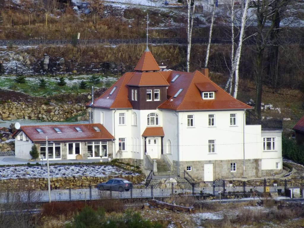 Budova, v ktorej sa penzión nachádza