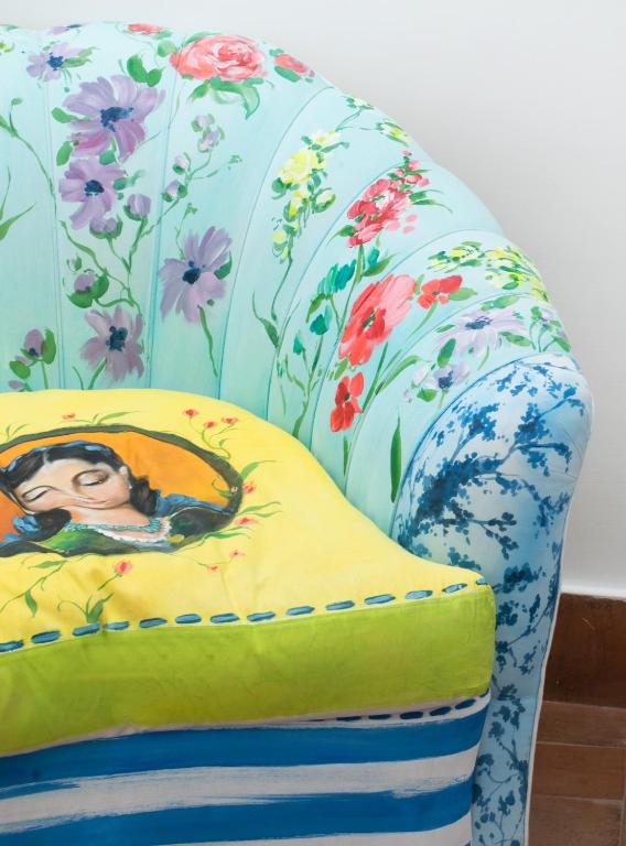 Posezení v ubytování Casa Marta Capri