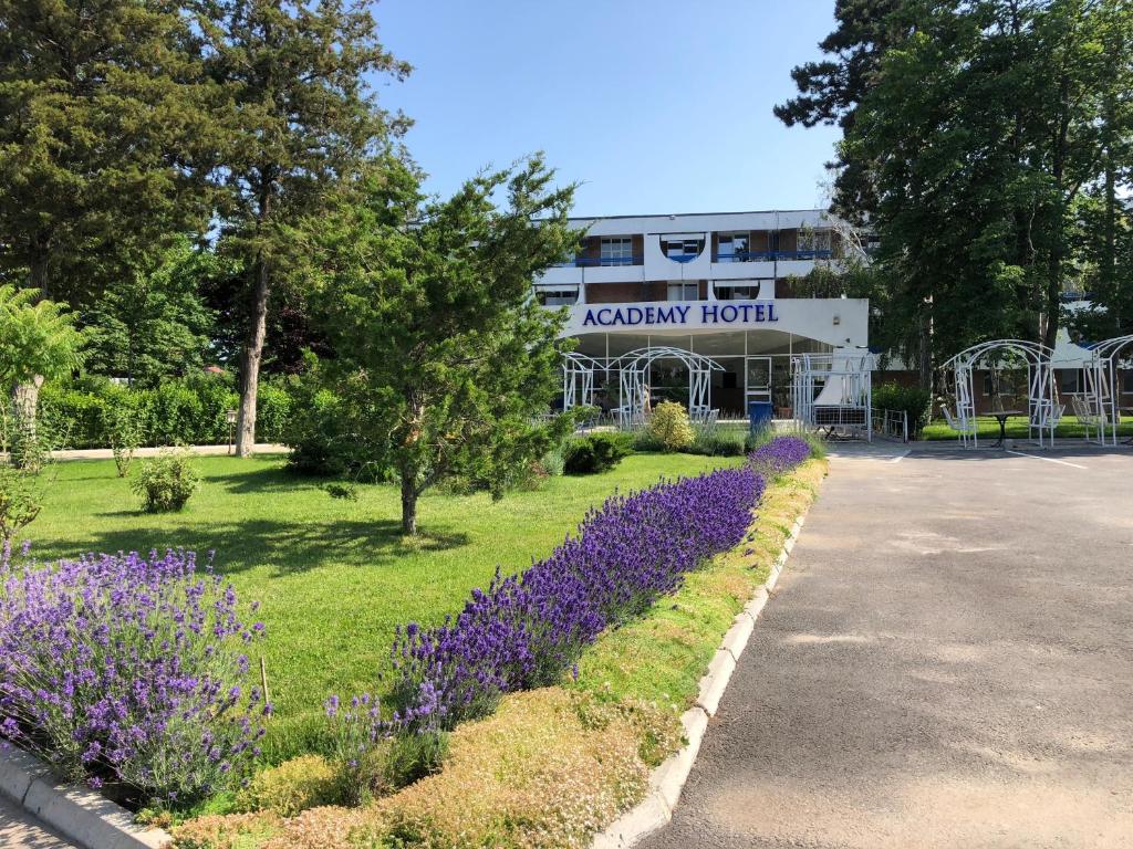 Zahrada ubytování Academy Hotel