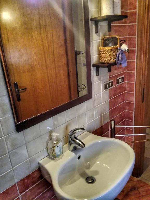 A bathroom at Bed and Breakfast Pieffe