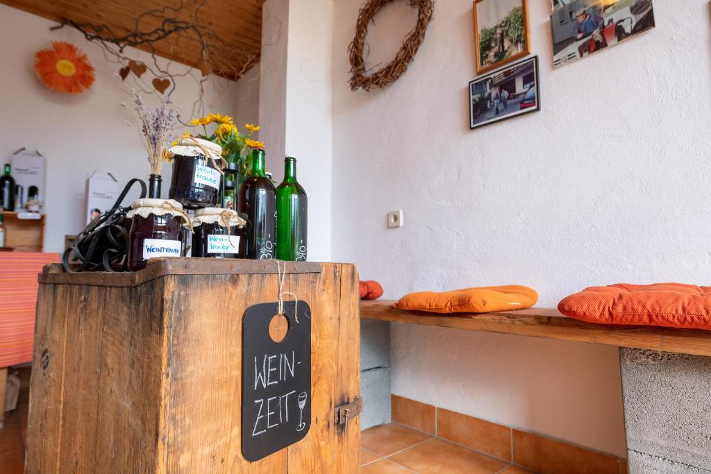 Nápoje v ubytování Gästehaus Elfriede