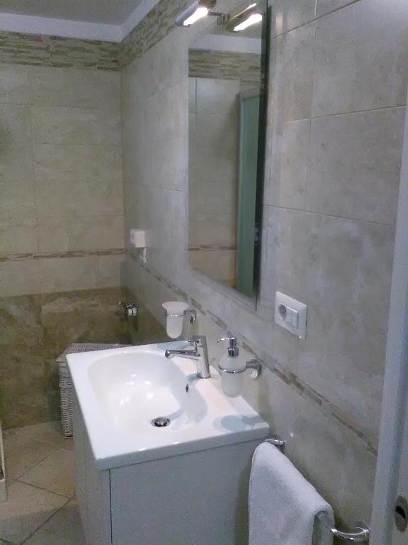 Koupelna v ubytování Elisea House