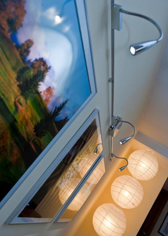 Koupelna v ubytování Hotel Erika