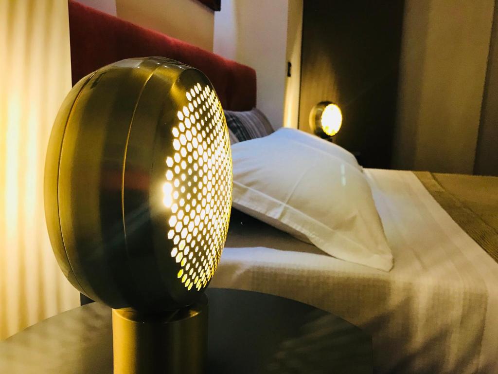 Letto o letti in una camera di Casa Tita