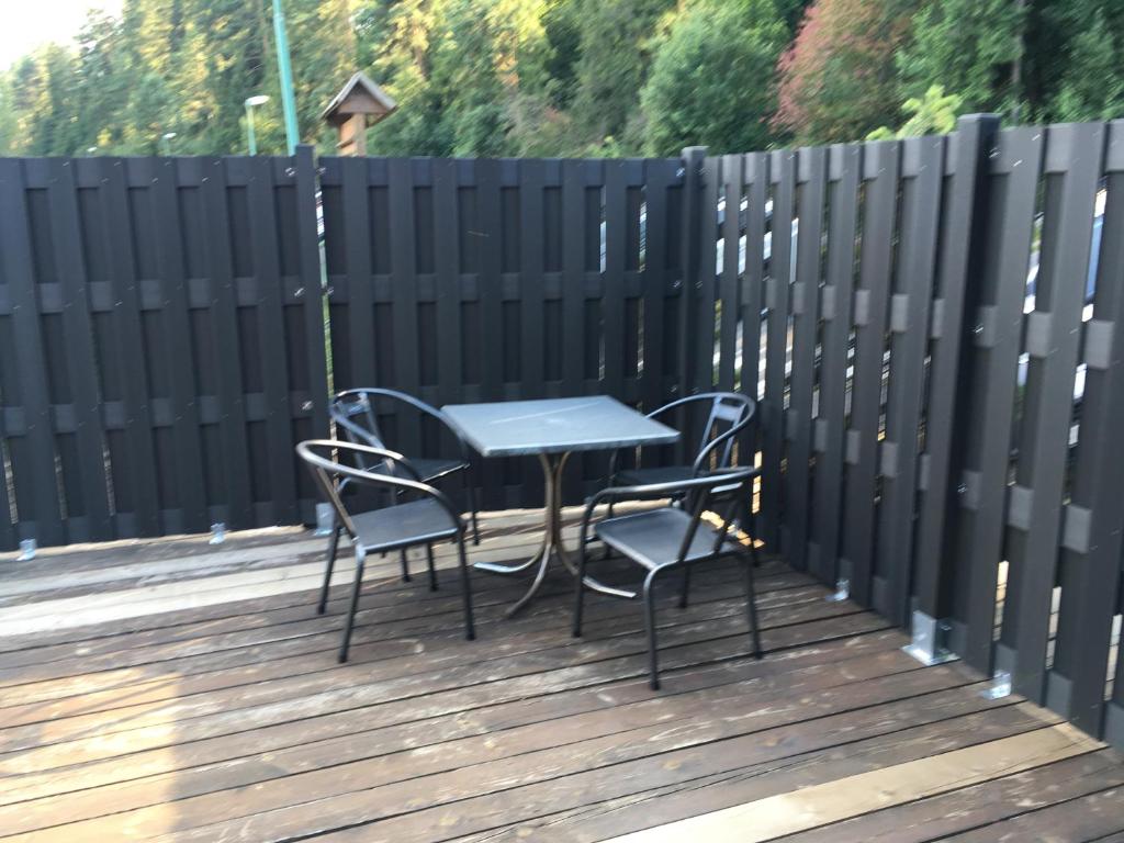Balkón alebo terasa v ubytovaní Štúdio Apartmán Pohoda Čingov Slovenský raj
