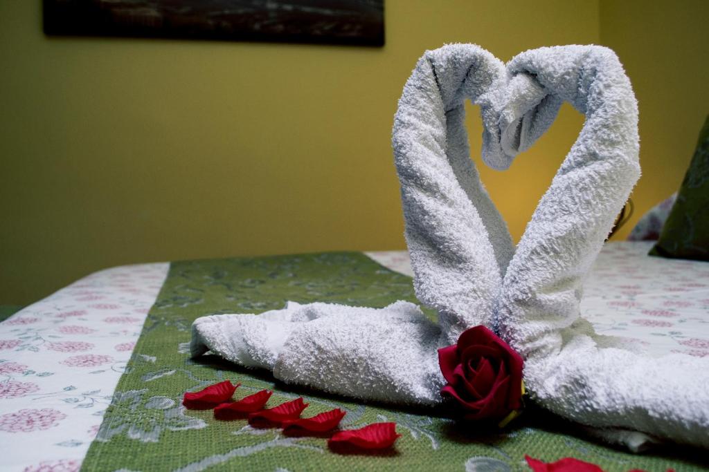 Postel nebo postele na pokoji v ubytování La Gemma