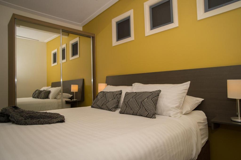 Postel nebo postele na pokoji v ubytování Portman House