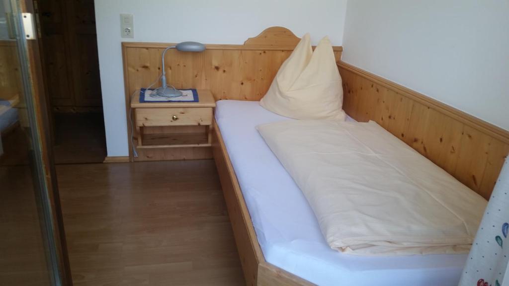Postel nebo postele na pokoji v ubytování Ferienhaus Helmuth Oberreiter