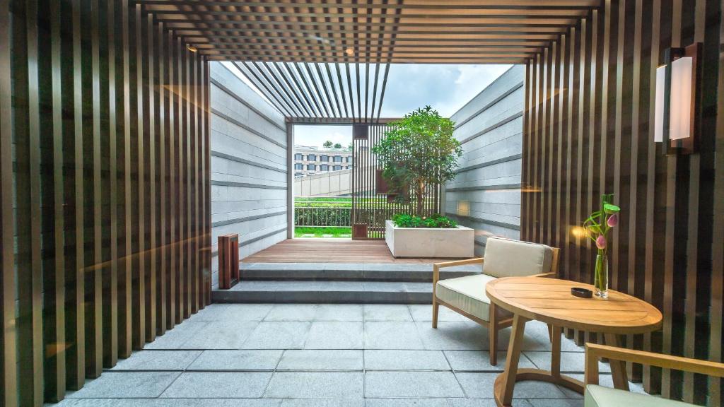 Grand Hyatt Hangzhou - 庭のあるキングルーム