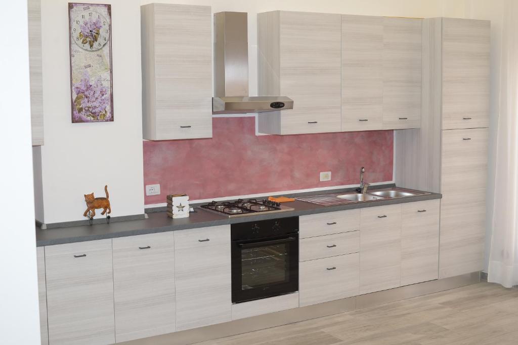 A kitchen or kitchenette at Casa Di Vita