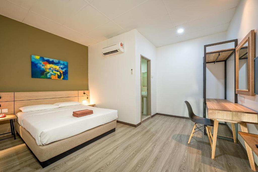 Northern Lodge Hotelにあるベッド
