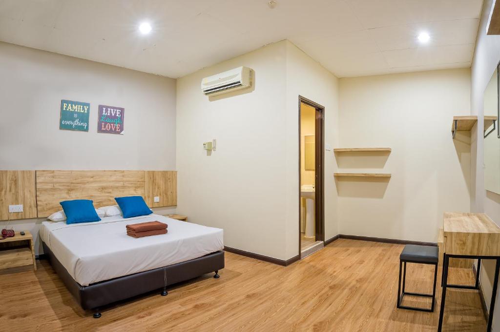 Northern Lodge Hotelにあるベッド