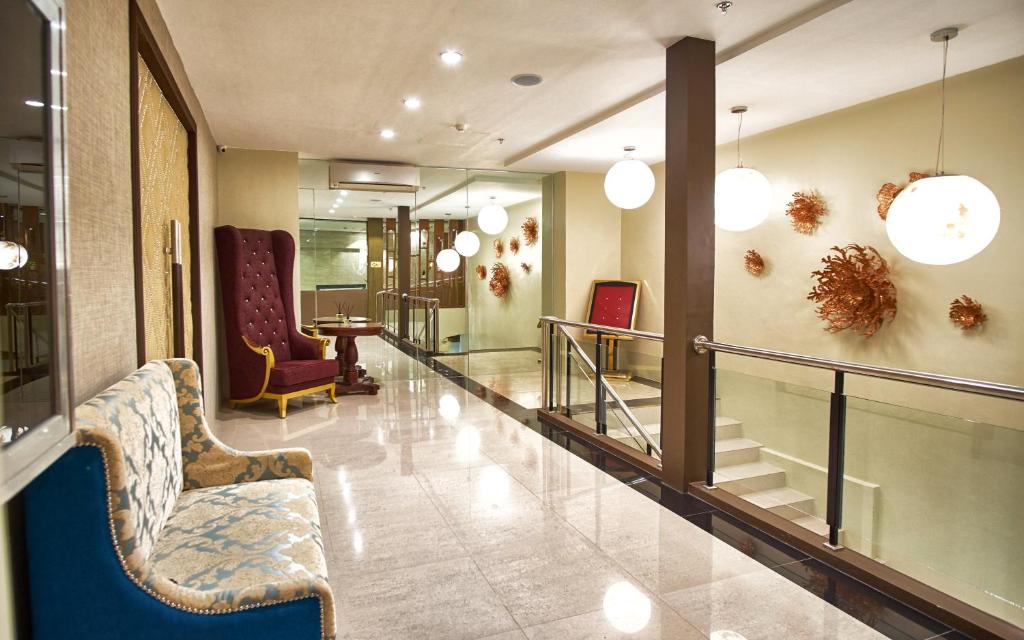 Posezení v ubytování J7 Hotel