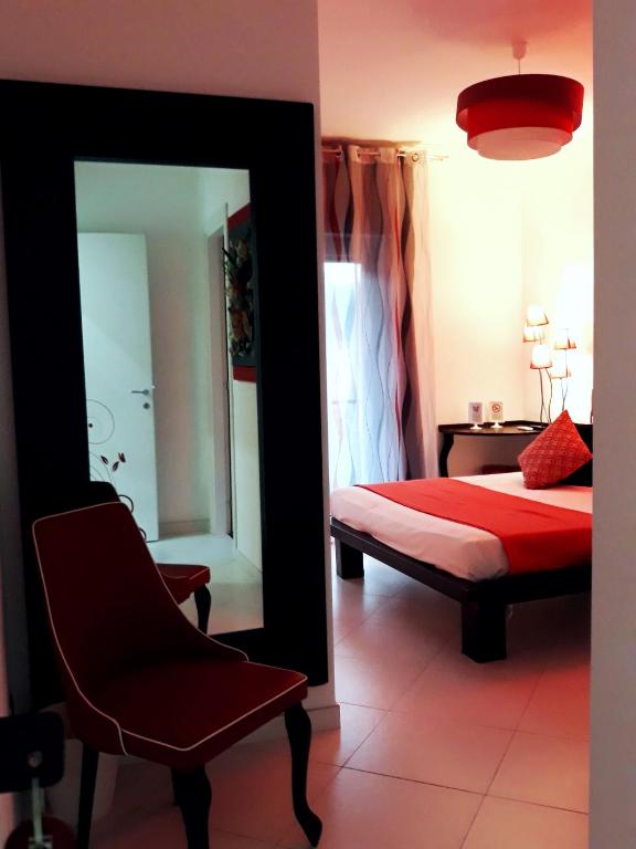 Postel nebo postele na pokoji v ubytování MaLu' B&B