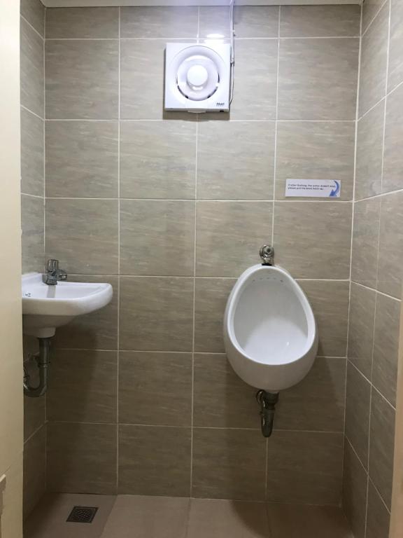 Koupelna v ubytování Casa Arrieta Hostel