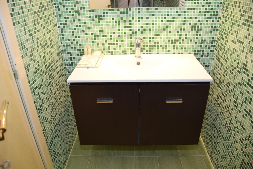A bathroom at le case della baia di Napoli