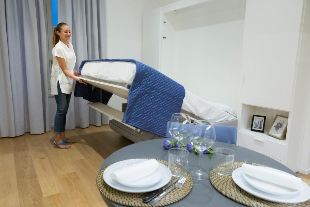 Posezení v ubytování Trieste 411 - Rooms & Apartments