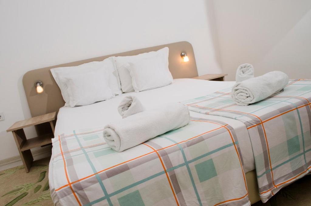 Postel nebo postele na pokoji v ubytování Villa Re3ca