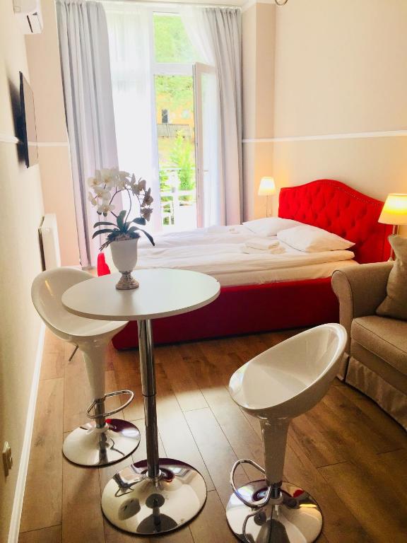 Posedenie v ubytovaní Apartamenty Międzyzdroje