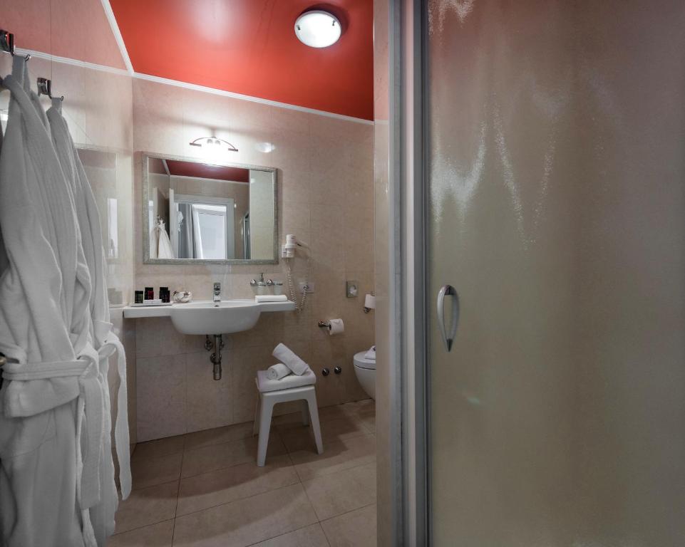 Koupelna v ubytování Baia del Mar Beach Boutique Hotel