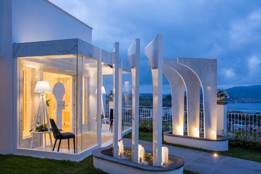 A balcony or terrace at Villa Gervasio Rooms