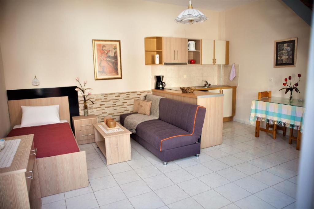 Kuchnia lub aneks kuchenny w obiekcie Palmira Apartments