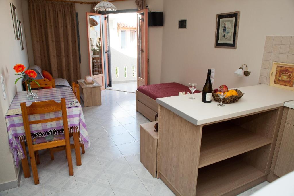 Część wypoczynkowa w obiekcie Palmira Apartments