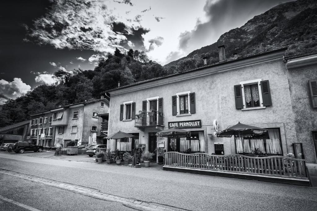 Nespecifikovaný výhled na hory nebo výhled na hory při pohledu z bed and breakfast