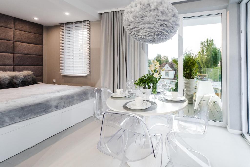 Zdjęcie z galerii obiektu Apartament Gray w mieście Mielno