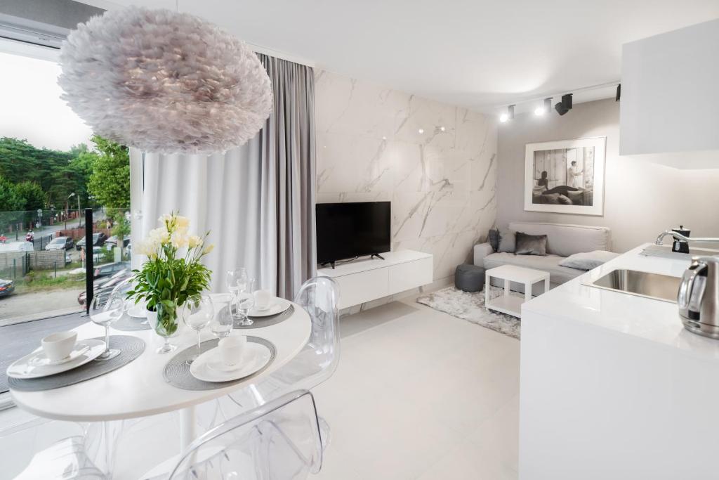 Zdjęcie z galerii obiektu Apartament Gray w mieście Mielno