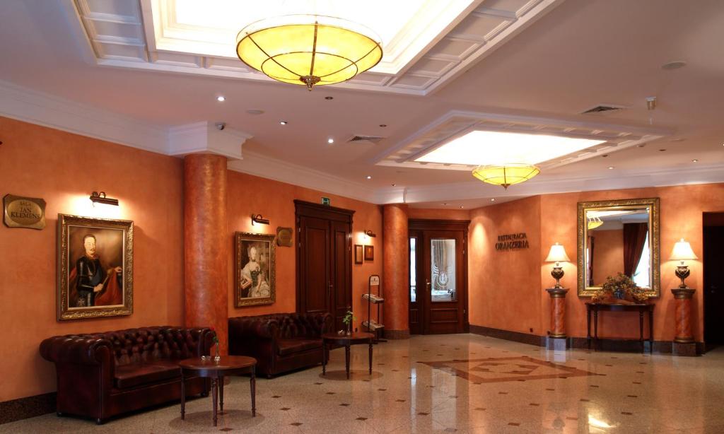 Vstupní hala nebo recepce v ubytování Hotel Branicki