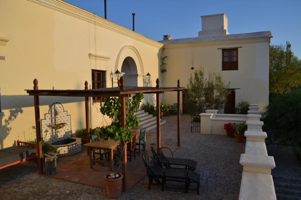 Un balcón o terraza en Casa del Tejedor