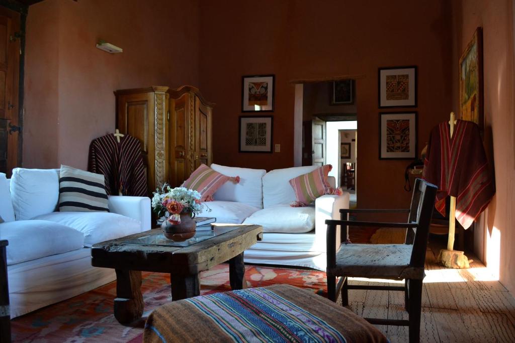 Un lugar para sentarse en Casa del Tejedor