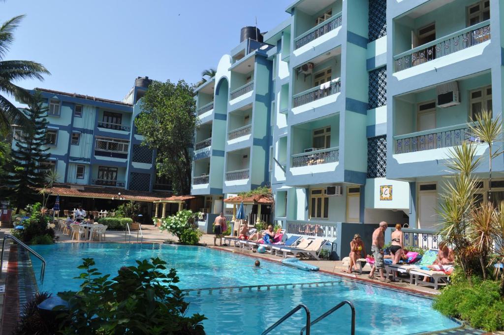Bazén v ubytování Osborne Holiday Resorts nebo v jeho okolí