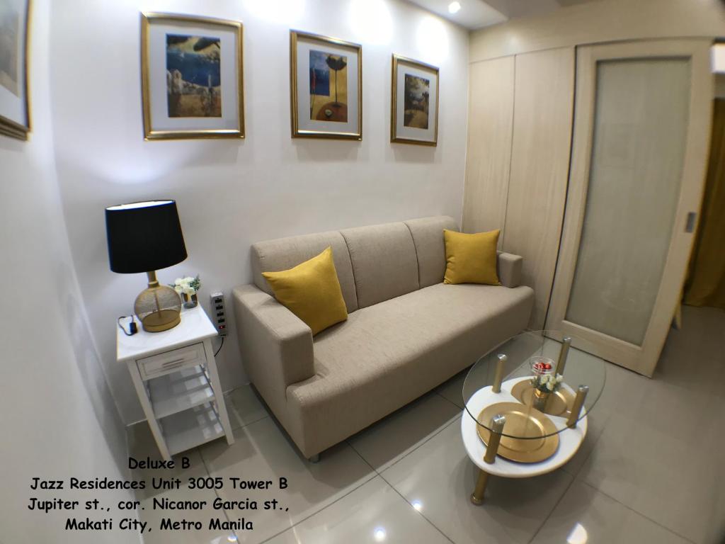 Jazz Makati Luxury Apartment - Appartement Avec Balcon