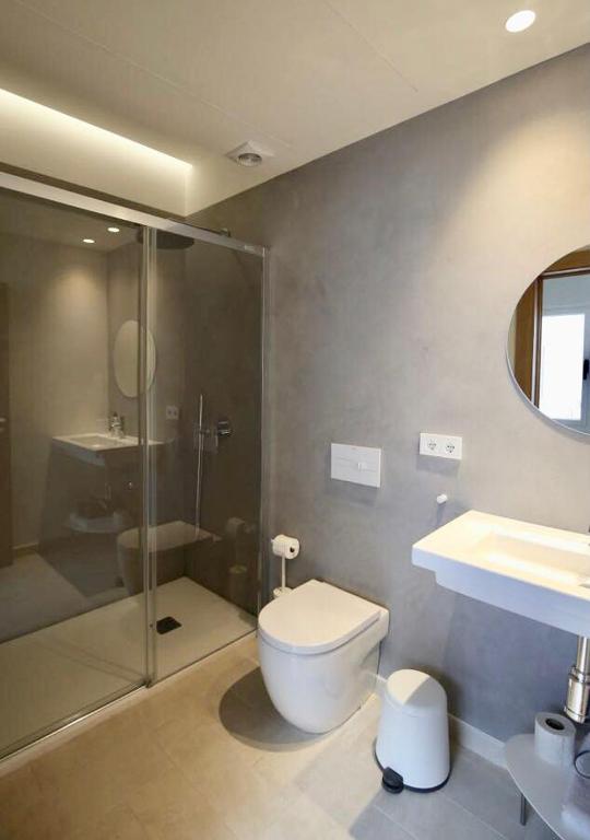 A bathroom at Casaenmedio